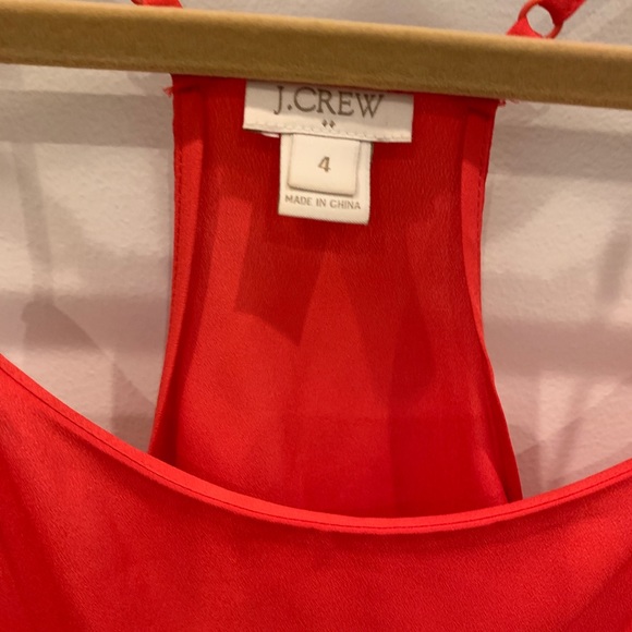 J.Crew Coral Racerback Cami - Picture 2 of 3